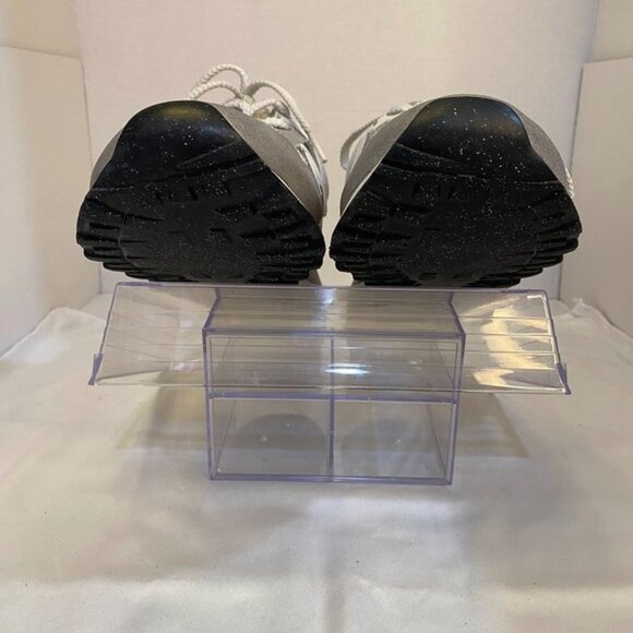 New Balance Classic 574 Suede Mesh Lace Up Sneakers Gray White Women’s 8 - Picture 15 of 15